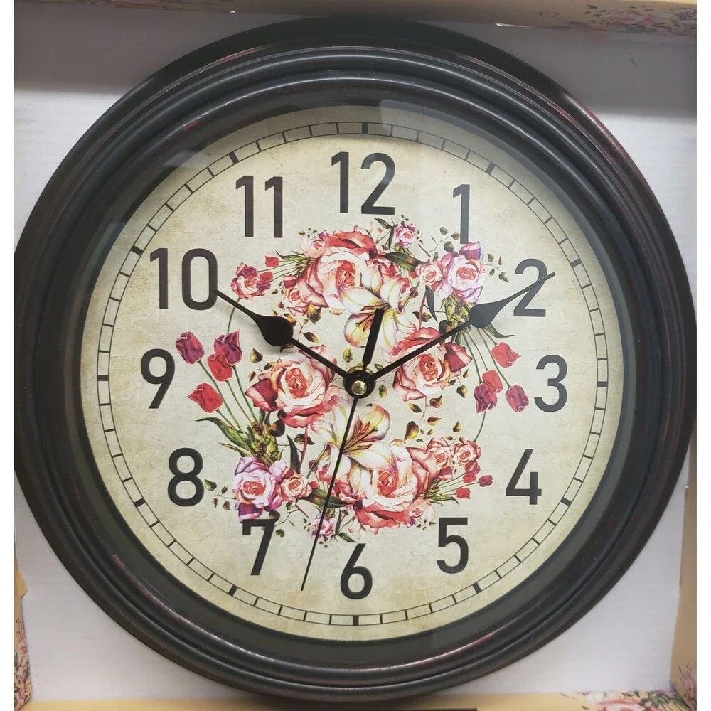Kitchen Plastic Decorative Wall Clock, 12